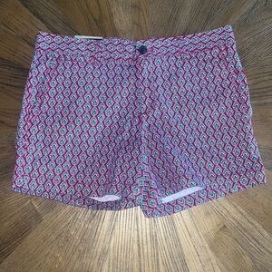 Banana Republic Paisley 5 Inch Shorts Size 4 NWT
